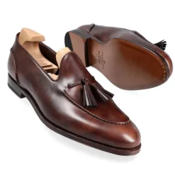 Tassel Loafers|Carmina TASSEL LOAFERS 80576 SINEU BROWN