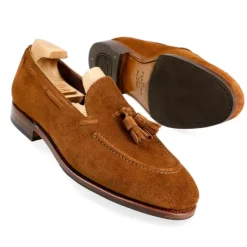 Tassel Loafers|Carmina TASSEL LOAFERS 80215 UETAM SNUFF