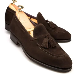 Tassel Loafers|Carmina TASSEL LOAFERS 80289 UETAM BROWN