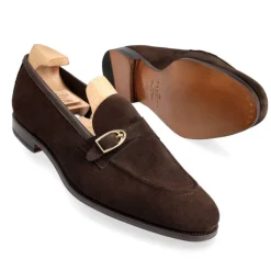Single Monk Strap Shoes|Carmina UNLINED MONK STRAP LOAFERS 80838 SINEU BROWN