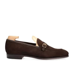 Single Monk Strap Shoes|Carmina UNLINED MONK STRAP LOAFERS 80838 SINEU BROWN