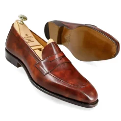 Penny Loafers|Carmina UNLINED PENNY LOAFERS 80836 COSTITX HAZELNUT
