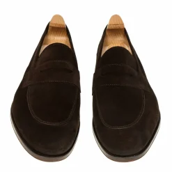 Penny Loafers|Carmina UNLINED PENNY LOAFERS 80730 SINEU BROWN
