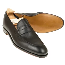 Penny Loafers|Carmina UNLINED PENNY LOAFERS 80730 SINEU BLACK