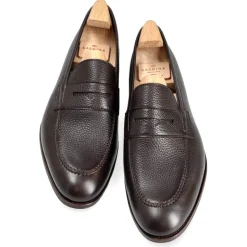 Penny Loafers|Carmina UNLINED PENNY LOAFERS 80834 SINEU BROWN