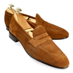 Penny Loafers|Carmina UNLINED PENNY LOAFERS 80546 UETAM EE PARISIANBROWN