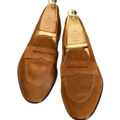 Penny Loafers|Carmina UNLINED PENNY LOAFERS 80546 UETAM EE PARISIANBROWN