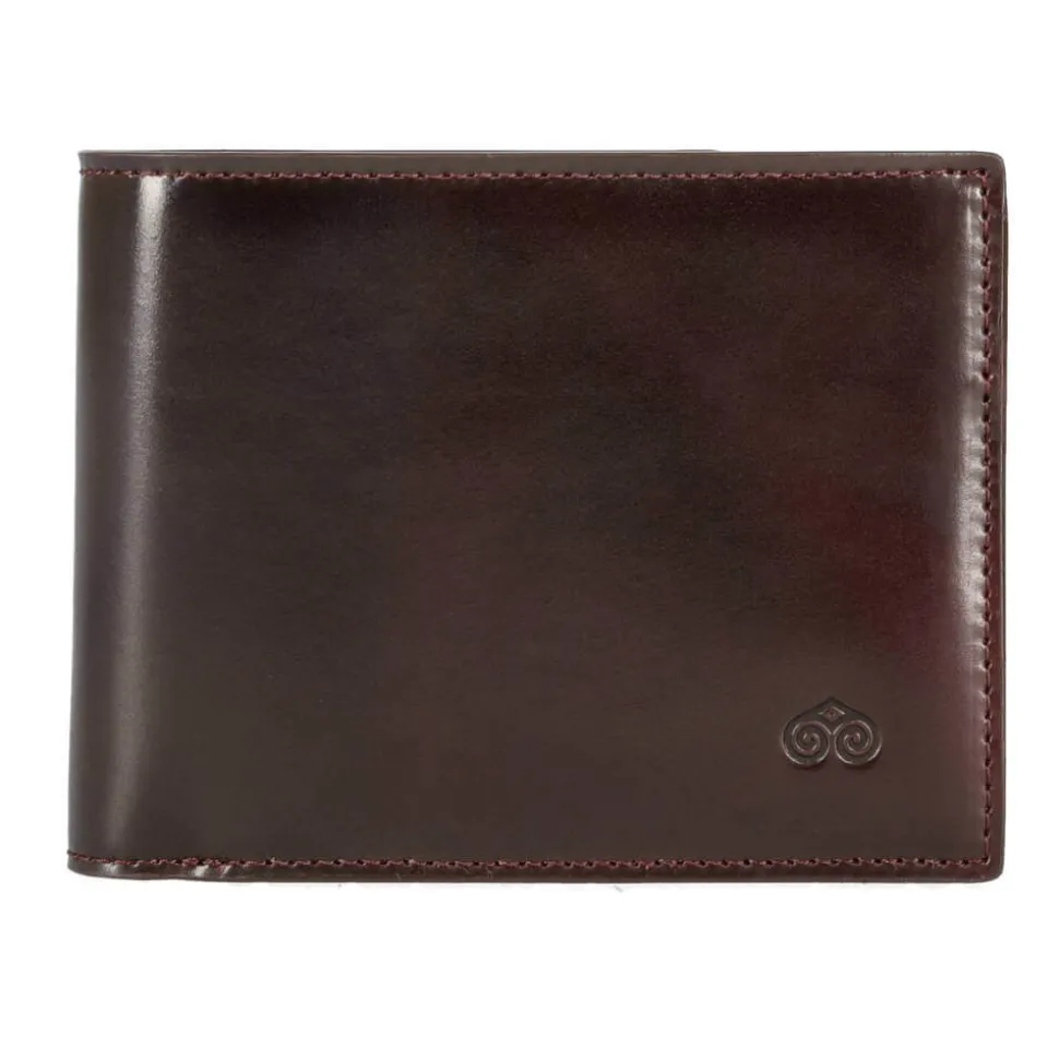 Wallet For Men|Carmina WALLET FOR MEN EXCLUSIVELY IN CORDOVAN BURGUNDY