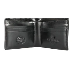 Wallet For Men|Carmina WALLET FOR MEN EXCLUSIVELY IN CORDOVAN BLACK
