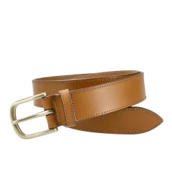 Men's Belts|Carmina COWHIDE BELT WALNUT