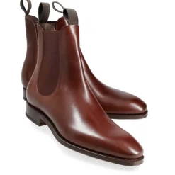 Chelsea Boots|Carmina WHOLECUT CHELSEA BOOTS 80514 RAIN BURGUNDY