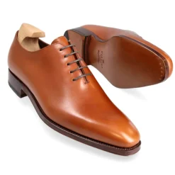 Wholecut Oxford|Carmina WHOLECUT OXFORD 910 RAIN TANNED