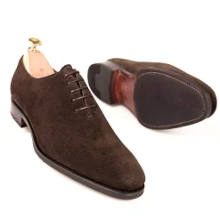 Wholecut Oxford|Carmina WHOLECUT OXFORD 910 RAIN BROWN