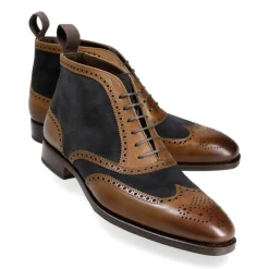 Wingtip Boots|Carmina WINGTIP BOOTS 80438 RAIN BROWN/NAVY