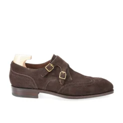 Double Monk Strap Shoes|Carmina WINGTIP DOUBLE MONK STRAPS 80133 SIMPSON BROWN