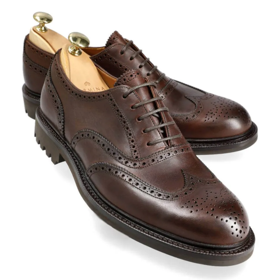 Wingtip Oxfords|Carmina WINGTIP OXFORDS LIMITED EDITION 80337 LLUBI BROWN