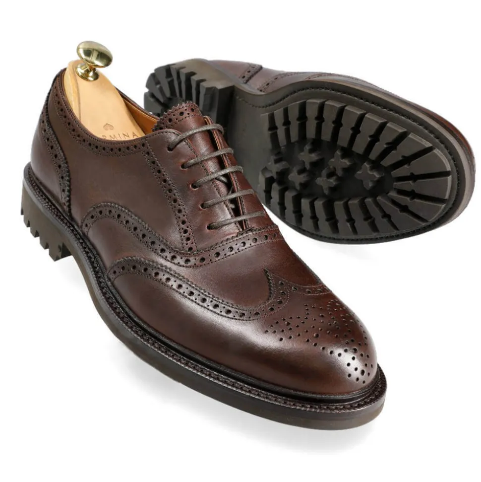 Wingtip Oxfords|Carmina WINGTIP OXFORDS LIMITED EDITION 80337 LLUBI BROWN