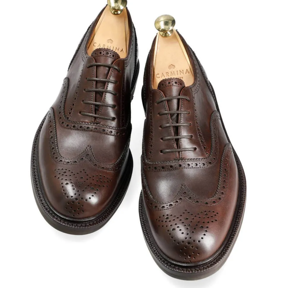 Wingtip Oxfords|Carmina WINGTIP OXFORDS LIMITED EDITION 80337 LLUBI BROWN
