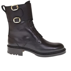 Work Boots|Carmina WOMEN BOOTS 1801 OSCARIA BLACK