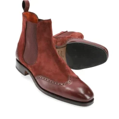 Women's Chelsea Boots|Carmina WOMEN CHELSEA BOOTS 1209 HILLS BURDEOS/BORDO
