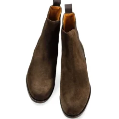 Women's Chelsea Boots|High Heel Boots|Carmina WOMEN CHELSEA BOOTS 1426 PERLA BROWN