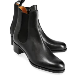Women's Chelsea Boots|High Heel Boots|Carmina WOMEN CHELSEA BOOTS 1426 PERLA BLACK