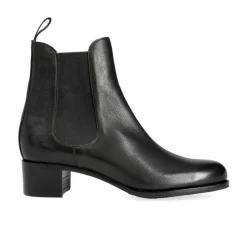Women's Chelsea Boots|High Heel Boots|Carmina WOMEN CHELSEA BOOTS 1426 PERLA BLACK