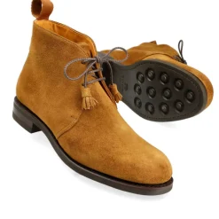 Chukka Boots|Carmina WOMEN CHUKKA BOOTS 1527 OSCARIA TOBACCO