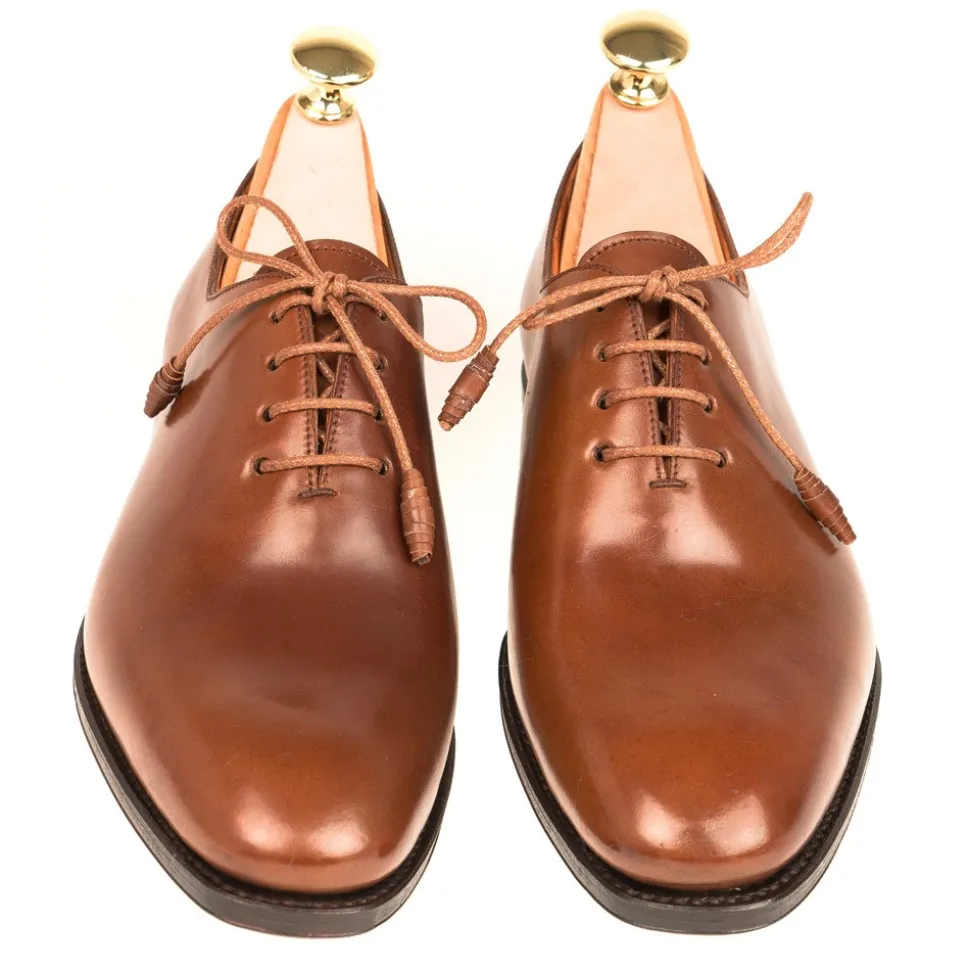 Women Cordovan|Wholecut Oxford|Carmina WOMEN CORDOVAN SHOES 1560 HILLS BOURBON