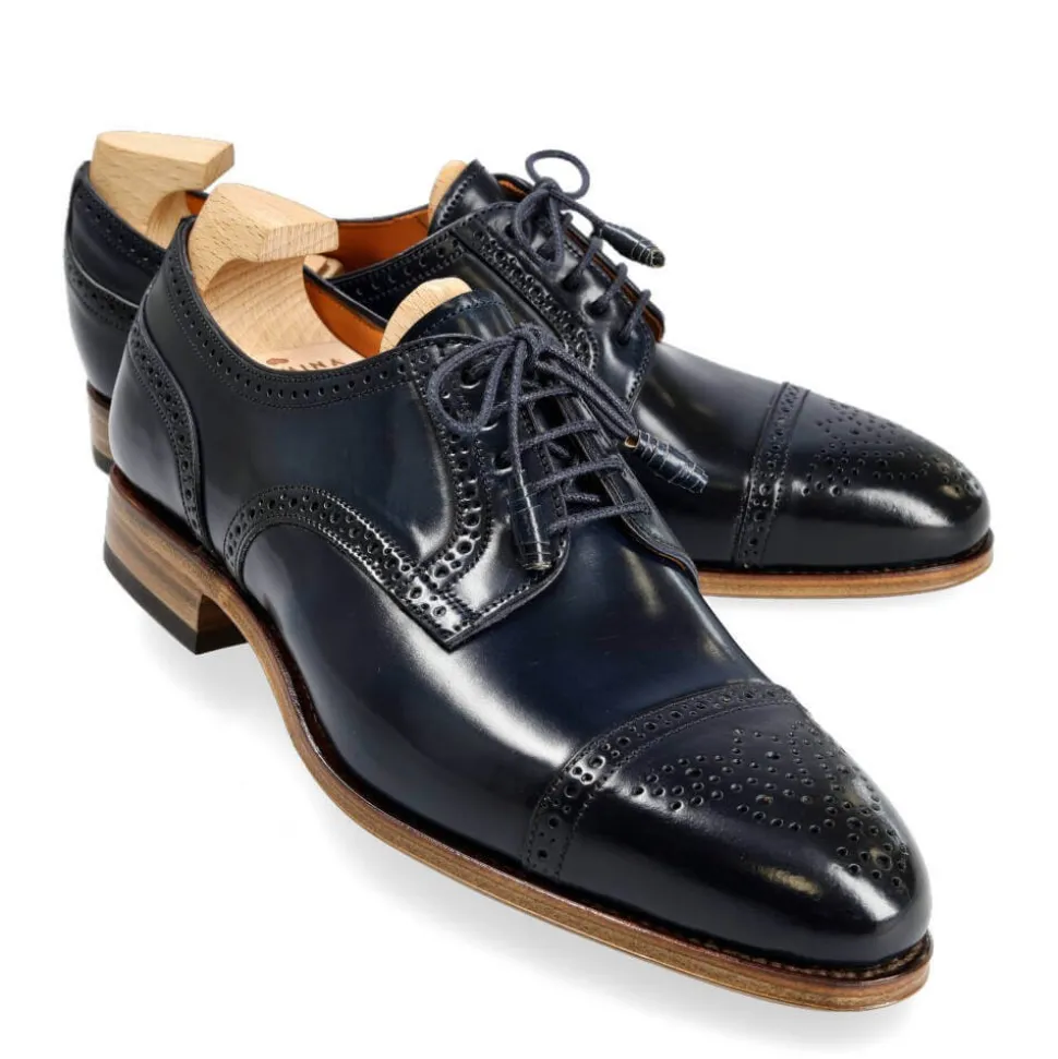 Women Cordovan|Carmina WOMEN CORDOVAN SHOES 1547 MADISON NAVY