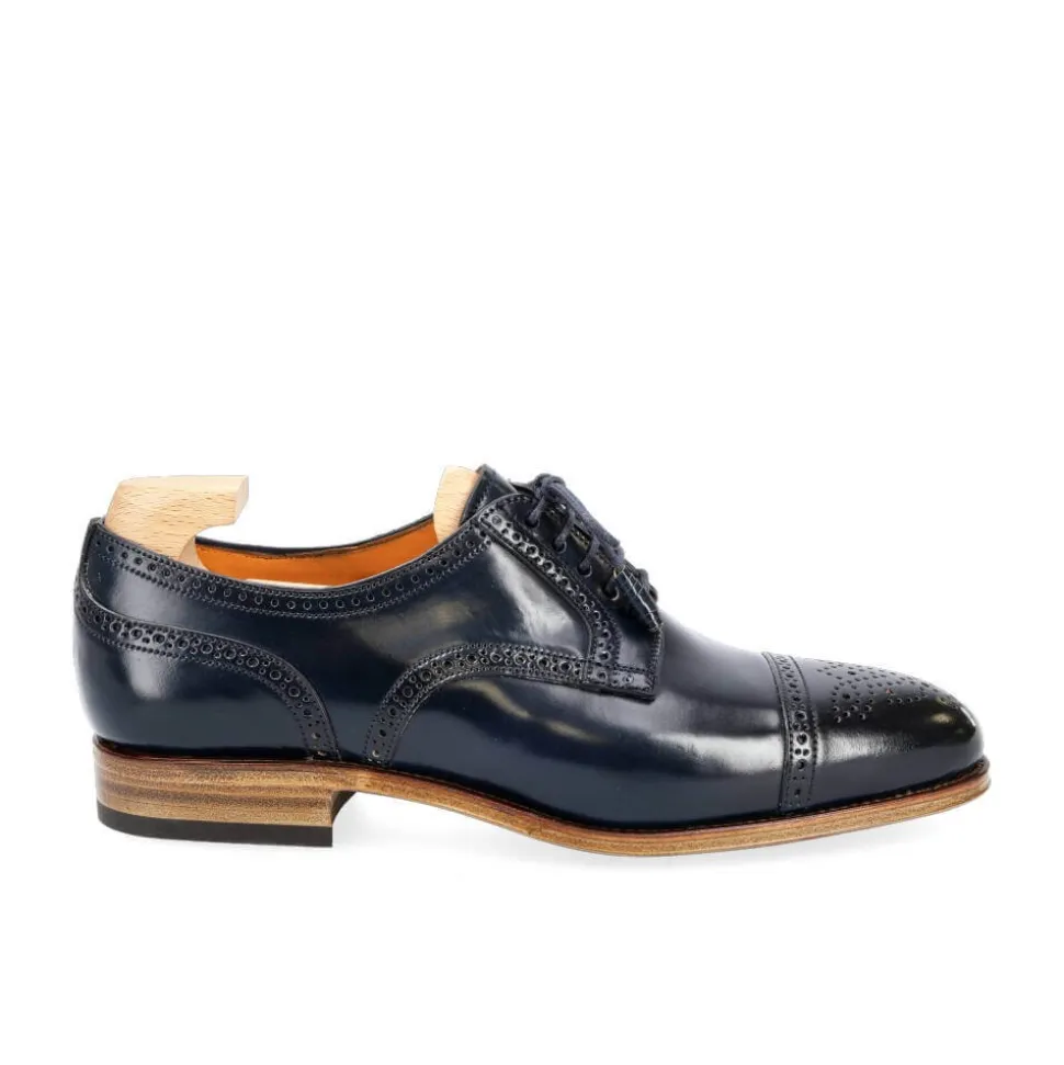 Women Cordovan|Carmina WOMEN CORDOVAN SHOES 1547 MADISON NAVY