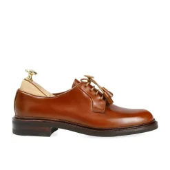 Plain Toe Derby|Carmina WOMEN DERBY SHOES 1802 OSCARIA NOCE