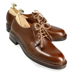 Plain Toe Derby|Carmina WOMEN DERBY SHOES LIMITED EDITION 1802 OSCARIA CHESNUT