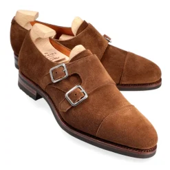 Double Monk Strap|Carmina WOMEN DOUBLE MONK STRAP 1645 MADISON SNUFF