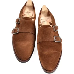 Double Monk Strap|Carmina WOMEN DOUBLE MONK STRAP 1645 MADISON SNUFF
