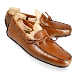 String Loafers|Carmina WOMEN DRIVING LOAFERS 1903 MARIVENT TANNED
