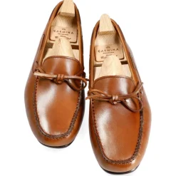 String Loafers|Carmina WOMEN DRIVING LOAFERS 1903 MARIVENT TANNED