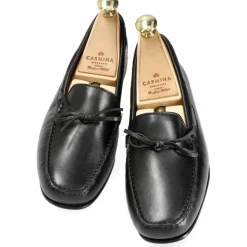 String Loafers|Carmina WOMEN DRIVING LOAFERS 1903 MARIVENT BLACK