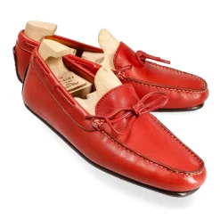 String Loafers|Carmina WOMEN DRIVING LOAFERS 1903 MARIVENT RED