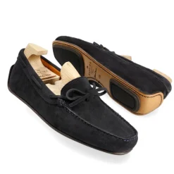 String Loafers|Carmina WOMEN DRIVING LOAFERS 1903 MARIVENT NAVY