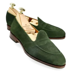 Penny Loafers|Carmina WOMEN FULL STRAP PENNY LOAFERS 1861 DRAC MOSS