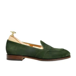Penny Loafers|Carmina WOMEN FULL STRAP PENNY LOAFERS 1861 DRAC MOSS