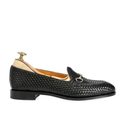 Women Horsebit Loafers|Carmina WOMEN HORSEBIT LOAFERS 1966 DRAC BLACK
