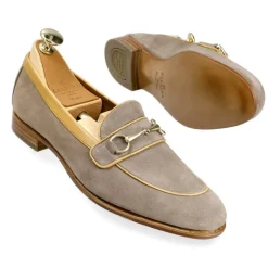 Women Horsebit Loafers|Carmina WOMEN HORSEBIT LOAFERS 1964 MURTA VISON/CAMEL