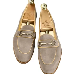 Women Horsebit Loafers|Carmina WOMEN HORSEBIT LOAFERS 1964 MURTA VISON/CAMEL