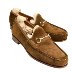 Women Horsebit Loafers|Carmina WOMEN HORSEBIT LOAFERS 1891 XIM SNUFF