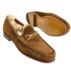 Women Horsebit Loafers|Carmina WOMEN HORSEBIT LOAFERS 1891 XIM SNUFF