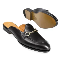 Women Mule Shoes|Carmina WOMEN MULE SHOES 1946 DRAC BLACK