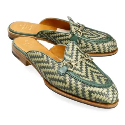 Women Mule Shoes|Carmina WOMEN MULE SHOES 1975 DRAC GREENARMY