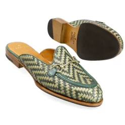 Women Mule Shoes|Carmina WOMEN MULE SHOES 1975 DRAC GREENARMY